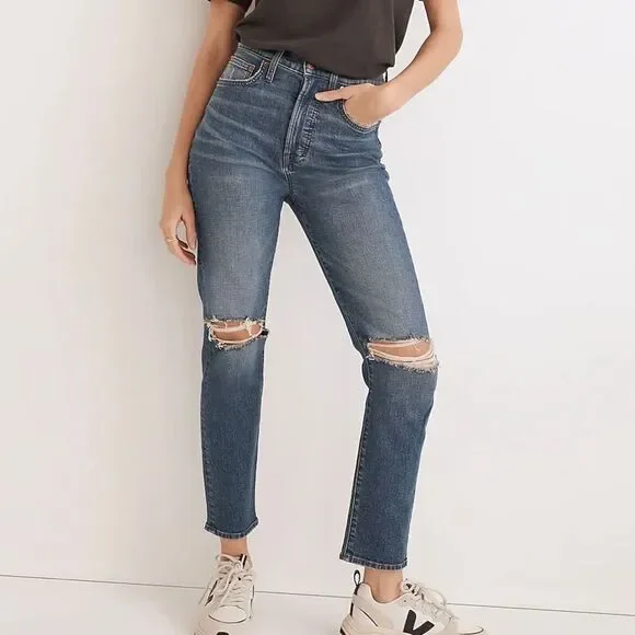 Madewell Perfect Vintage Crop Jeans - Picture 2 of 11